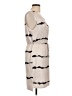 Unbranded 100% Polyester Chevron-herringbone Gray Casual Dress Size L - photo 4