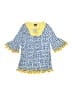 Mud Pie 100% Cotton Blue Dress Size 3T - photo 1