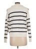 Gap Stripes Ivory Pullover Sweater Size L - photo 2