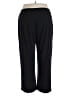Just My Size Solid Black Casual Pants Size 3X - photo 2
