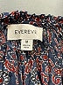 Evereve 100% Viscose Blue Long Sleeve Blouse Size M - photo 7