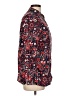 Talbots 100% Cotton Paisley Red Long Sleeve Button-Down Shirt Size L - photo 4