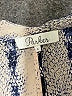 Parker 100% Silk Silver 3/4 Sleeve Silk Top Size S - photo 7