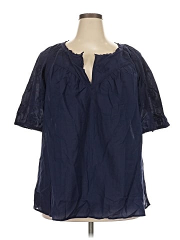 Lane Bryant Short Sleeve Blouse (view 1)