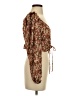 RESA 100% Polyester Brown 3/4 Sleeve Blouse Size S - photo 4