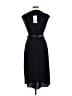Zara Solid Black Casual Dress Size L - photo 2