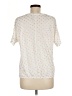 Apt. 9 100% Cotton Ivory Short Sleeve Top Size M - photo 2