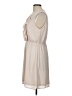 H&M 100% Polyester Ivory Cocktail Dress Size 12 - photo 5