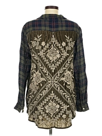 Johnny Was Long Sleeve Button-Down Shirt (view 2)