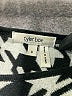 Tyler Boe Houndstooth Black Poncho Size S - photo 7