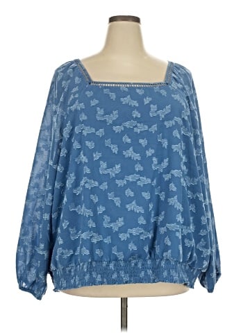 Maurices Long Sleeve Blouse (view 1)