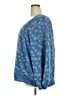 Maurices 100% Polyester Blue Long Sleeve Blouse Size 4X - photo 5