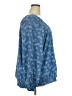 Maurices 100% Polyester Blue Long Sleeve Blouse Size 4X - photo 4