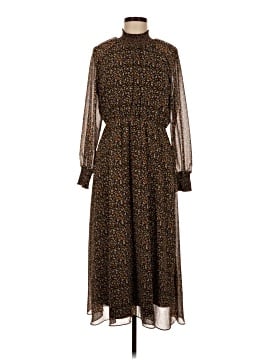 Madewell (Re)sourced Georgette Smocked-Neck Midi Dress in Folktale Paisley