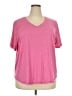 Ideology Pink Active T-Shirt Size 3X - photo 1