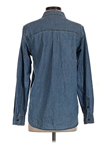 Madewell Denim Classic Button-Up Shirt (view 2)