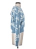 Jessica Simpson Floral Blue Pullover Sweater Size S - photo 4