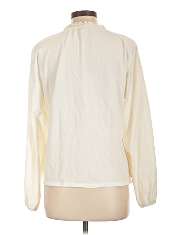 J.Crew Factory Store Long Sleeve Blouse (view 2)