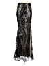 Lulus 100% Polyester Black Formal Skirt Size M - photo 1