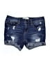 Mudd Blue Denim Shorts Size 3 - photo 1