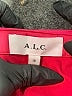 A.L.C. 100% Polyester Red Burgundy Cocktail Dress Size 10 - photo 7