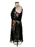 Old Navy 100% Polyester Tropical Black Cocktail Dress Size M - photo 5