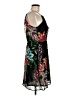 Old Navy 100% Polyester Tropical Black Cocktail Dress Size M - photo 4