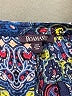 Roaman's 100% Rayon Paisley Blue Short Sleeve Blouse Size 22W - photo 7