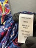 Roaman's 100% Rayon Paisley Blue Short Sleeve Blouse Size 22W - photo 8