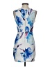 Unbranded Print Blue Cocktail Dress Size S - photo 2