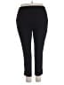 dalia Solid Black Active Pants Size 18W - photo 2