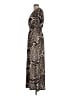 Assorted Brands Animal Print Brown Casual Dress Size L - photo 5