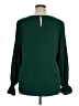 Unbranded 100% Polyester Green Long Sleeve Blouse Size XL - photo 2