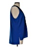 Robbi & Nikki 100% Polyester Blue Sleeveless Blouse Size L - photo 4