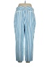 Boden Stripes Blue Linen Pants Size 14 - photo 2