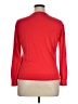Neiman Marcus 100% Cotton Red Cardigan Size XL - photo 2