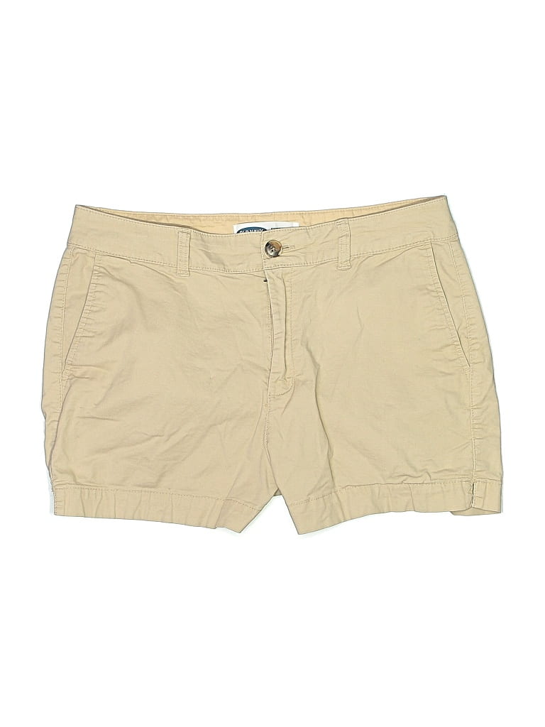 Pre-owned Old Navy Khaki Shorts In Tan