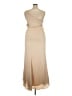 Dessy Collection 100% Polyester Tan Cocktail Dress Size 2X (estimated) - photo 2