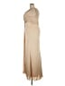 Dessy Collection 100% Polyester Tan Cocktail Dress Size 2X (estimated) - photo 5
