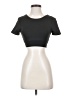 Shein Black Short Sleeve Top Size S - photo 1