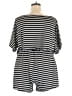 Shein Curve Stripes Black Romper Size 4X - photo 2