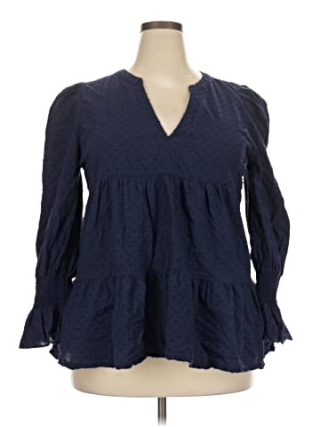 Pomander Place Long Sleeve Blouse (view 1)