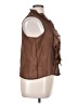 Assorted Brands 100% Polyester Brown Sleeveless Blouse Size 12 - photo 4