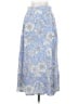 Unbranded 100% Polyester Floral Blue Casual Skirt Size S - photo 1