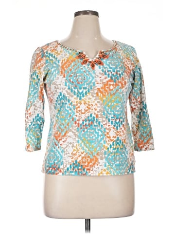 Ruby Rd. 3/4 Sleeve Blouse (view 1)
