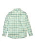 Vineyard Vines Checkered-gingham Teal Long Sleeve Button-Down Shirt Size 12 - 14 - photo 1