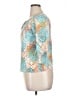 Ruby Rd. Teal 3/4 Sleeve Blouse Size L - photo 5