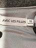 Avec Les Filles 100% Polyester Metallic Silver Cocktail Dress Size 10 - photo 7