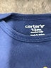 Carter's 100% Cotton Blue Long Sleeve Onesie 9-12 MO / 12 MO - photo 3