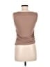 Open Edit Brown Sleeveless Blouse Size M - photo 2